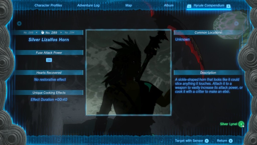 Hyrule Advent Calendar! December 13th: Silver Lizalfos&nbsp;Horn