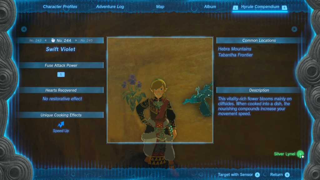 Hyrule Advent Calendar! December 12th: Swift&nbsp;Violet